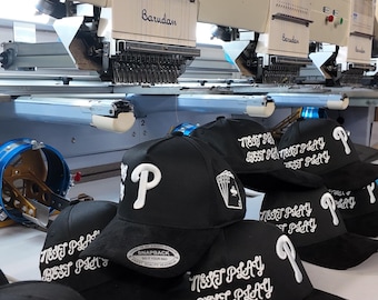 Custom Embroidered Logo Hat – Personalized Caps