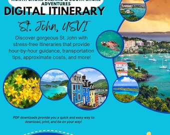48 Hours in St. John: North Shore Dreams & South Shore Adventures | 2-Day Digital Itinerary