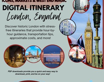 London 48-Hour Itinerary: Icons, Markets & West End (Digital Download)
