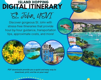 72 Hours in St. John: Beaches, Trails & Island Hopping | 3-Day Digital Travel Itinerary