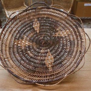 Vintage Medium Woven Basket