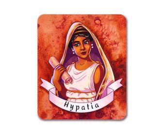 Sticker Hypatie ~ Hypatie d'Alexandrie ~ Sticker science ~ Sticker agenda vinyle ~ Sticker bouteille d'eau ~ Sticker ordinateur portable ~ Bas de Noël