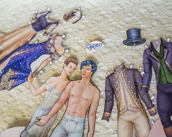 Cinderella paper dolls BONUS set! Egyptian costumes~ Halloween costumes, fairy tale dolls