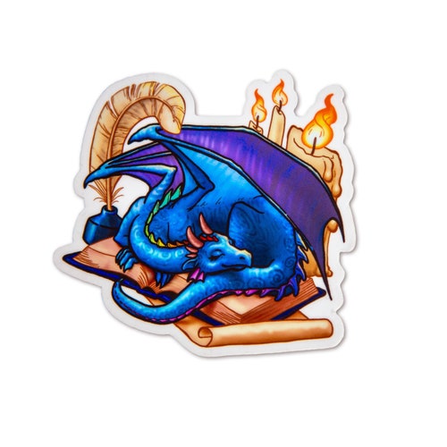 Dragon Stickers 3 Sticker Pack Tea Dragons Coffee Dragon Etsy