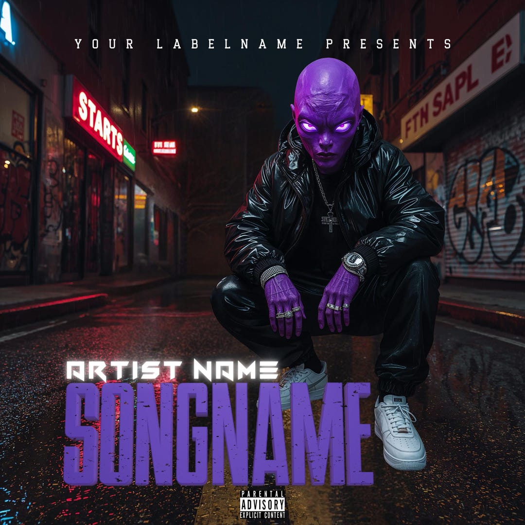 Digital Rap & Trap Album Covers | Custom Spotify Artwork | Hip Hop ...