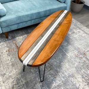 The Ohana Surfboard Coffee Table