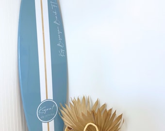 The Huntington Glossy Surfboard Wall Art