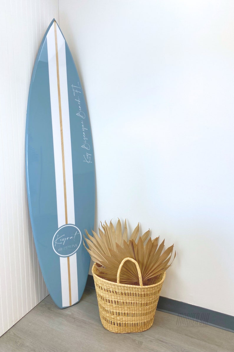 The Huntington Surfboard Wall Art – Marker Six