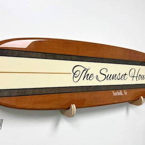 The Aloha Surfboard Wall Decor