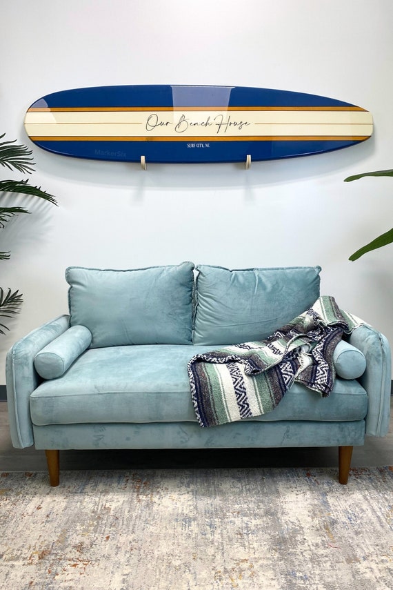 The Classic Personalized Surfboard Wall Art