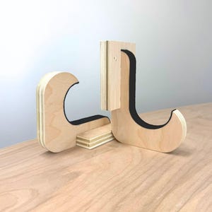 Wood Wall Mounted Hooks For Surfboard Wall Décor