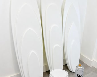 Unfinished Outdoor Waterproof Surfboard PVC Blank Various Sizes and Shapes