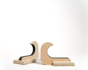 Wood Wall Mounted Hooks For Surfboard Wall Décor