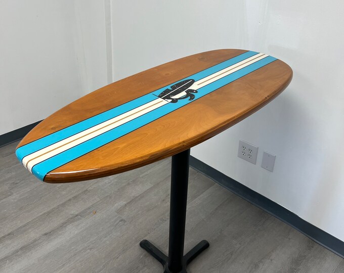 Featured listing image: The Riptide Surfboard Pub and Bar Table