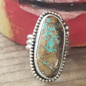 Small Royston Turquoise Ring RT2 image 3