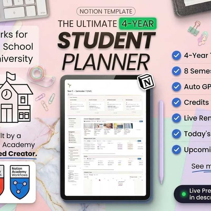 Dashboards for Agendas - Etsy