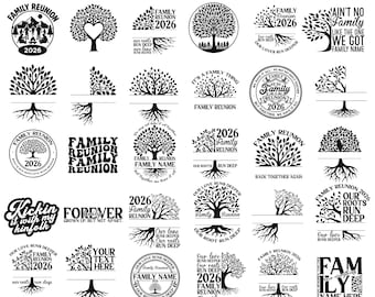 Family Reunion SVG Bundle, Family Reunion 2026 SVG PNG, Family svg, Family Tree svg, Family Reunion Shirts, Family Vacation , Family Love