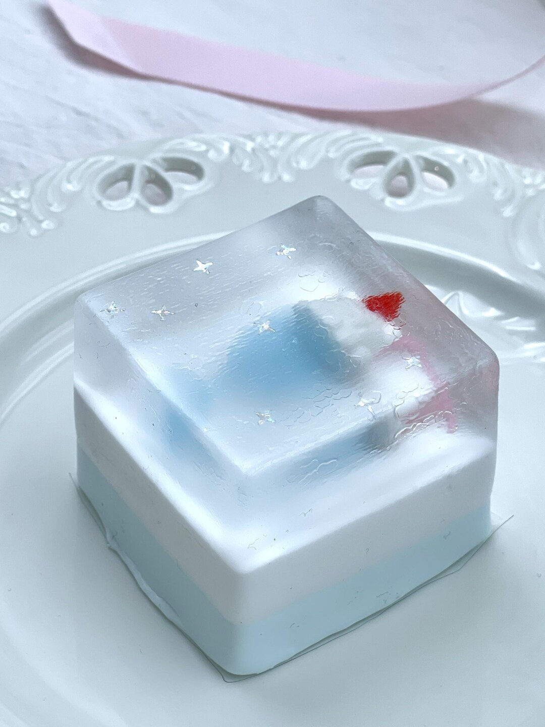 Crystal Clear Sundae Ice Cube Squishy - Etsy
