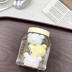 Triple Bear Jar Squishy