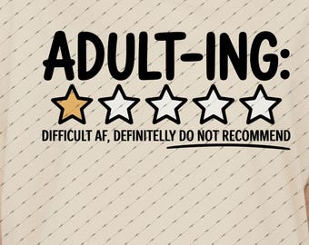 Diseño divertido de humor para adultos: Reseña de una estrella para adultos (SVG), archivo PNG sarcástico, diseño divertido de humor para adultos.