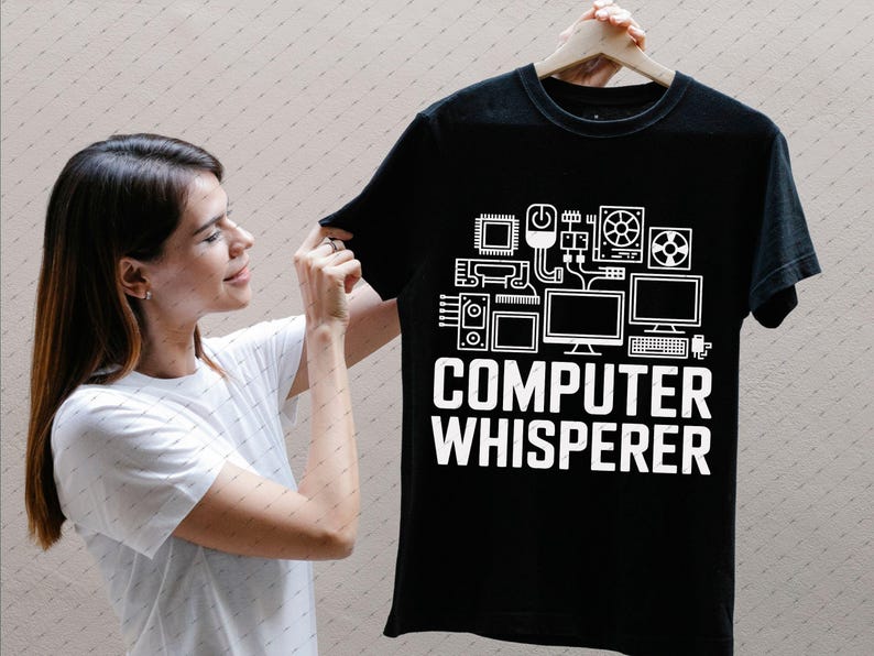 Computer Whisperer Png Svg, Funny Technology Tech Support Shirt Design ...