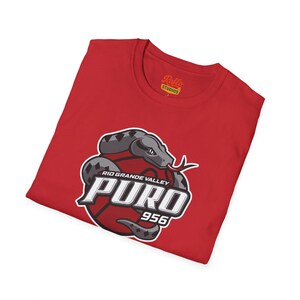 Puro 956 Rio Grande Valley Pride Unisex Softstyle  Vipers style T-Shirt