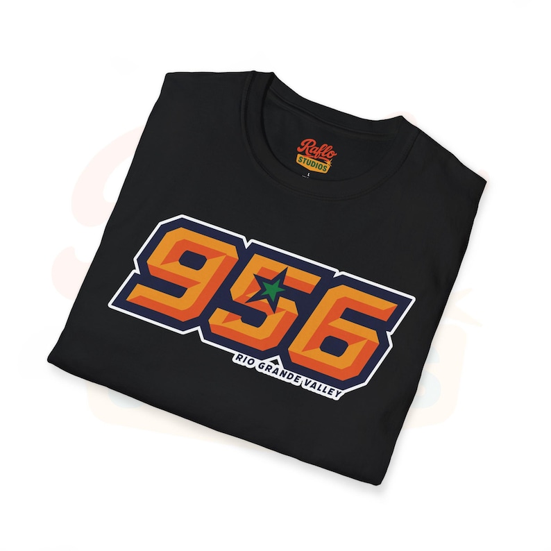 UTRGV Vaqueros 956 Logo T-shirt: Puro 956 RGV Pride Vintage Style Soft ...