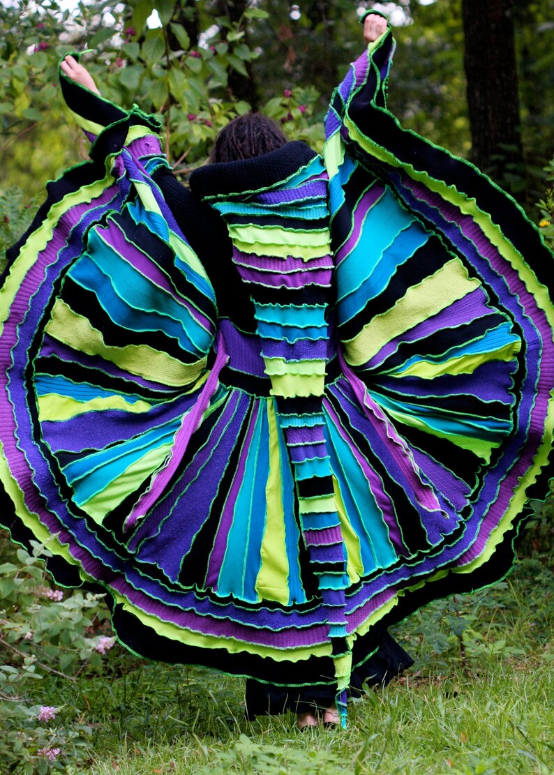 Custom made to order upcycled recycled sweater kaleidoscope | Etsy