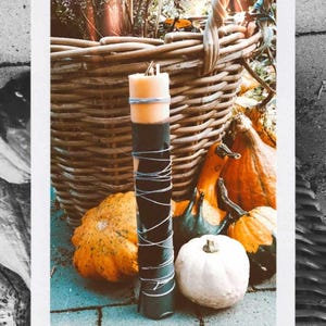 Cinnamon Candles Money Spell Candles Jupiter Candle Ritual Candles Spell Candles  Altar Candles Spell Magic Altar Candles Intention Candles