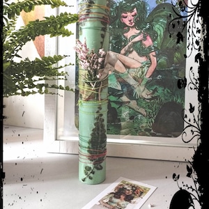 Mother Earth Ritual Candle Gaia Blessing Fern & Soy Wax