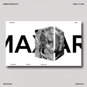 Creative Portfolio Website Template (Wix Studio) image 3