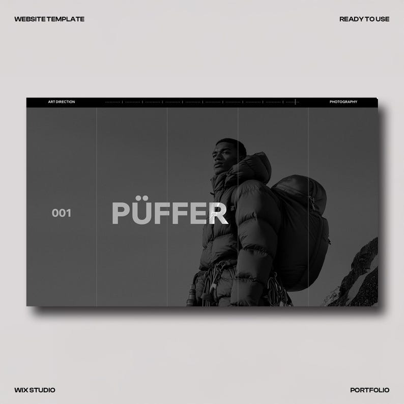 Creative Portfolio Website Template (Wix Studio) image 2