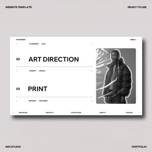 Creative Portfolio Website Template (Wix Studio) image 4