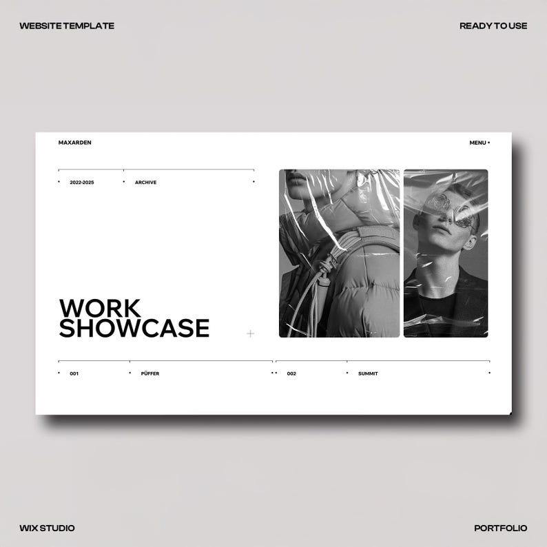 Creative Portfolio Website Template (Wix Studio) image 8