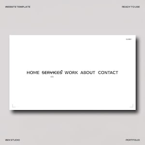 Creative Portfolio Website Template (Wix Studio) image 7