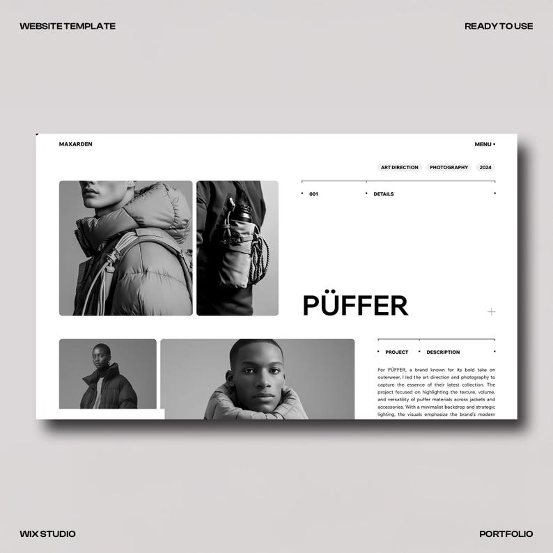 Creative Portfolio Website Template (Wix Studio) image 10