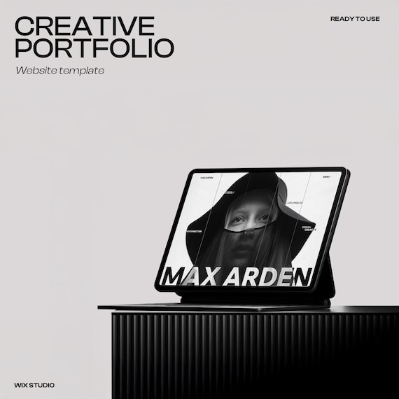 Creative Portfolio Website Template (Wix Studio)