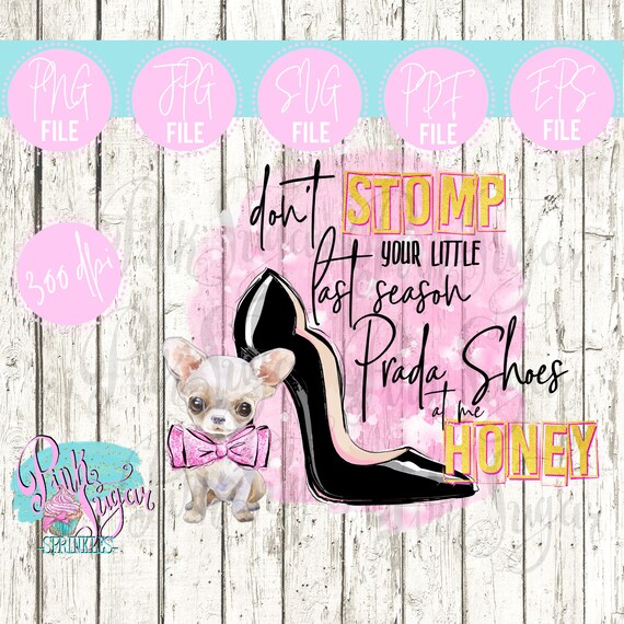 Last Season Prada Shoes Legally Blonde NOT an SVG Cut - Etsy