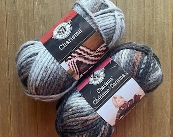 Loops and Threads Charisma 100% Acrylic, Ashes, 3.5 oz. Bulky Weight , Price is per skein,  Ready to ship