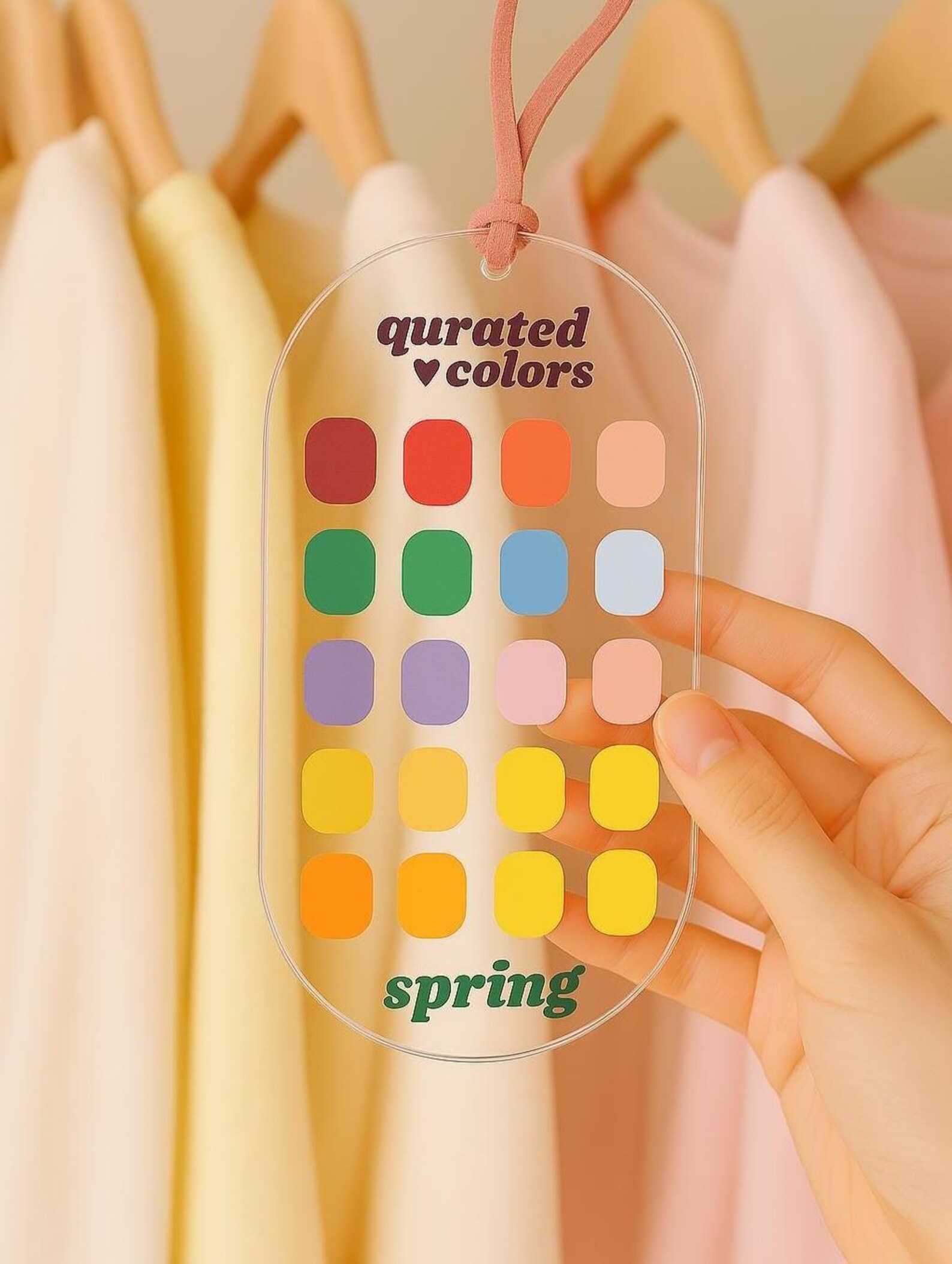 Acrylic Seasonal Color Guide for Style Matching – Spring, Summer ...