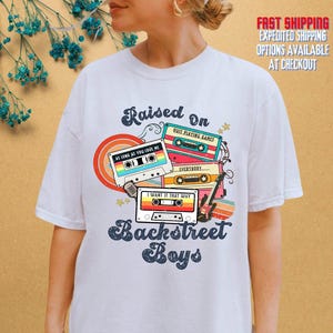 Backstreet Boys Tour Shirt: Pop Music Nostalgia, Millenium Era - Comfort Colors and Bella+Canvas Shirts, Gildan Sweatshirt and Hoodie