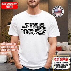 Disney Star Wars Shirt, Mandalorian Sweatshirt, Darth Vader Comfort Colors Shirt, Chewbacca Shirt, Star Jedi Shirt, Luke Skywalker Tee image 1