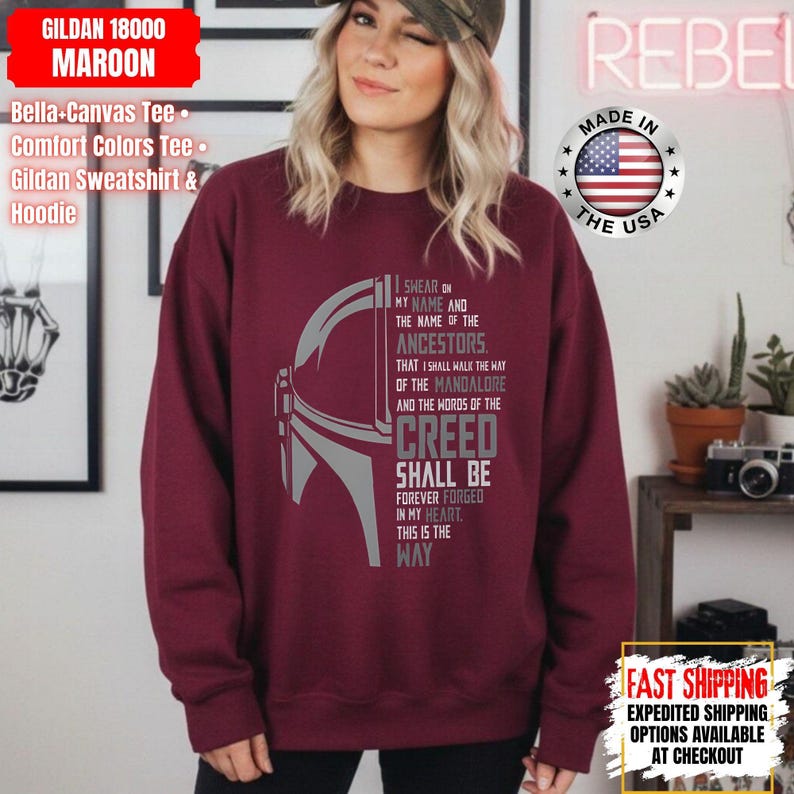 Disney Star Wars Shirt, Mandalorian Sweatshirt, Darth Vader Comfort Colors Shirt, Chewbacca Shirt, Star Jedi Shirt, Luke Skywalker Tee 画像 16