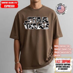 Disney Star Wars Shirt, Mandalorian Sweatshirt, Darth Vader Comfort Colors Shirt, Chewbacca Shirt, Star Jedi Shirt, Luke Skywalker Tee image 13