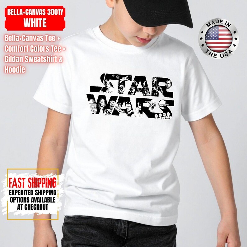 Disney Star Wars Shirt, Mandalorian Sweatshirt, Darth Vader Comfort Colors Shirt, Chewbacca Shirt, Star Jedi Shirt, Luke Skywalker Tee image 8