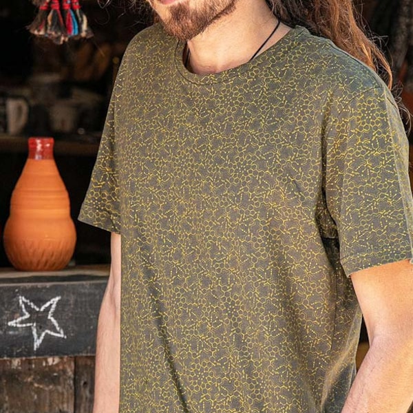 Psychedelic Print Men's Golf Shirts main image 0