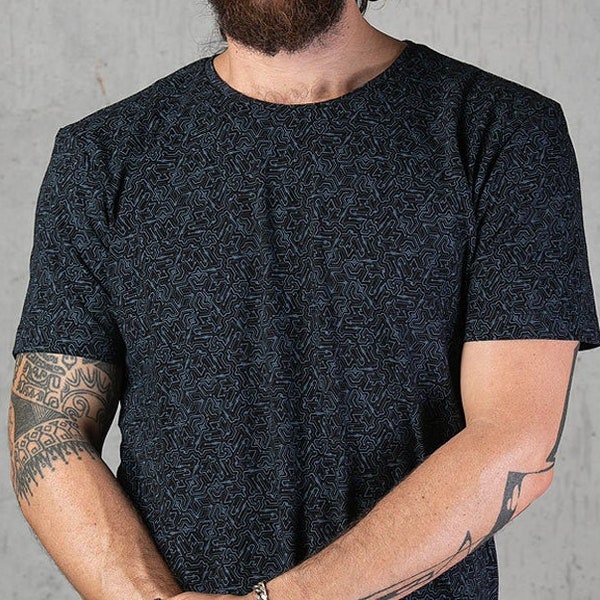 Demon Psychedelic Men's Short Sleeve Shirt