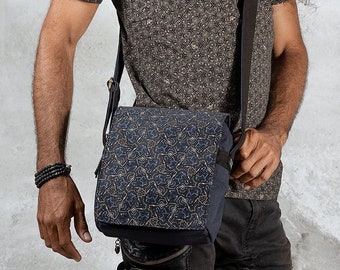 Borsello Uomo Impermeabile Per Fotocamera - Divisori Rimovibili, Tela Resistente | Borsa A Tracolla Per Viaggi E Universit&agrave;