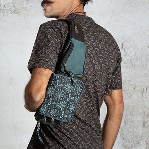 Festival Belt With Pockets, Money Pouch For Travel, Fanny Pack, Pocket Belt, Burning Man Festival Hip Belt Pouch