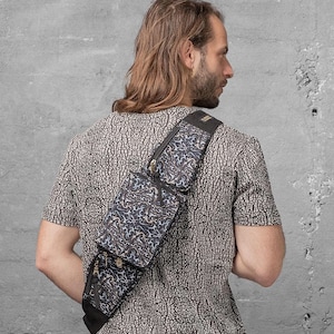 Festival Utility Belt With Pockets- Fanny Pack, Travel Money Pouch, Pocket Belt, Burning Man Festival Hip Belt/Bag- Canvas Pouch Belt
